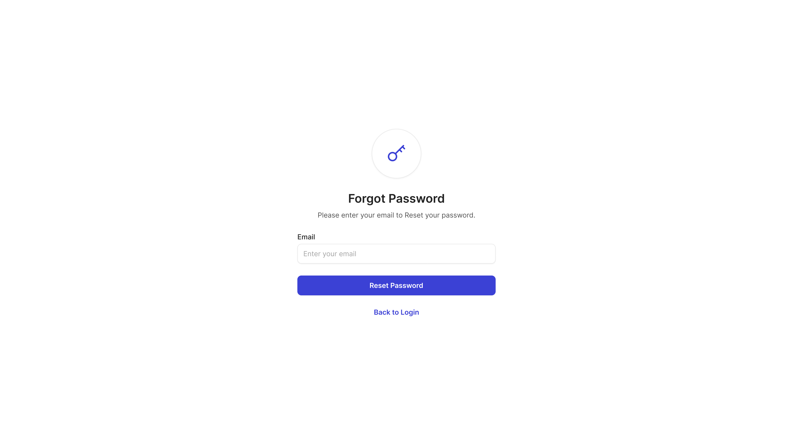 Forgot Password